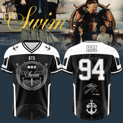 BTS “ Swim Arirang Album Mixed Mesh Jersey