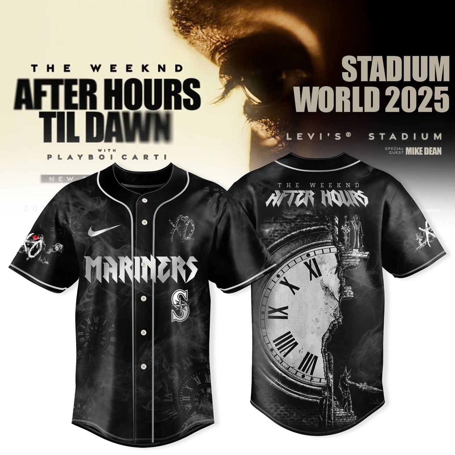 Seattle Mariners x After Hours Til Dawn 2025 “ The Weeknd
