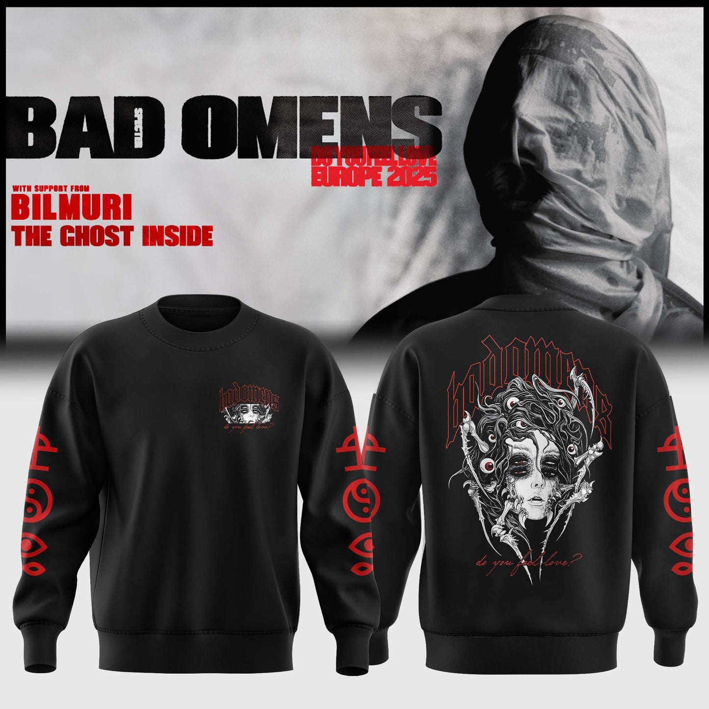 BAD OMENS: World Tour Limited Sweatshirt “ New Collection