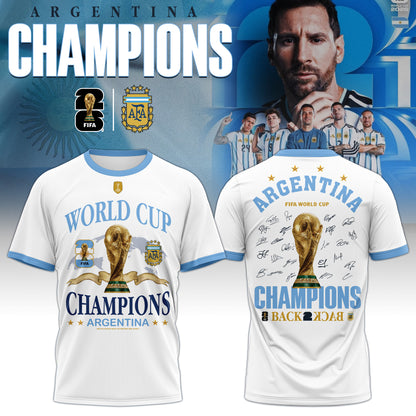 Argentina 2026 World Champions Tee