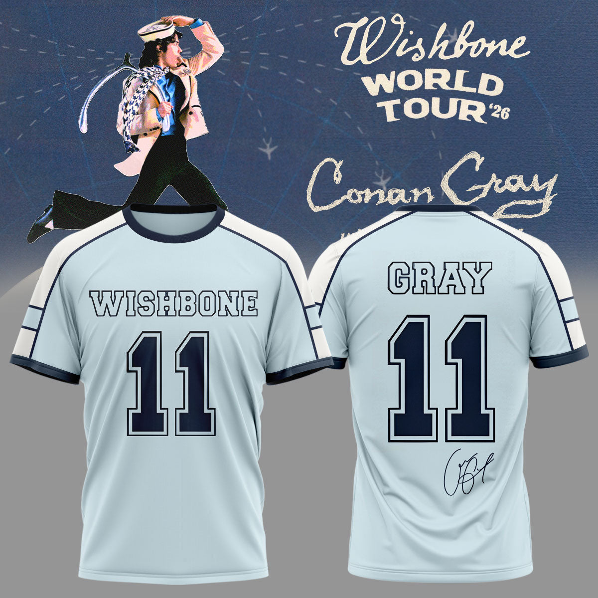 CG Wishbone World Tour Shirt
