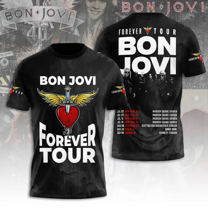 Bon Jovi – Forever Tour 2026 Limited T-Shirt