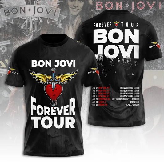 Bon Jovi – Forever Tour 2026 Limited T-Shirt