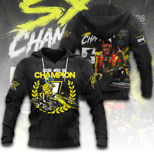 Limited Edition Ken Roczen 450SX Supercross Champion 2026 Hoodie