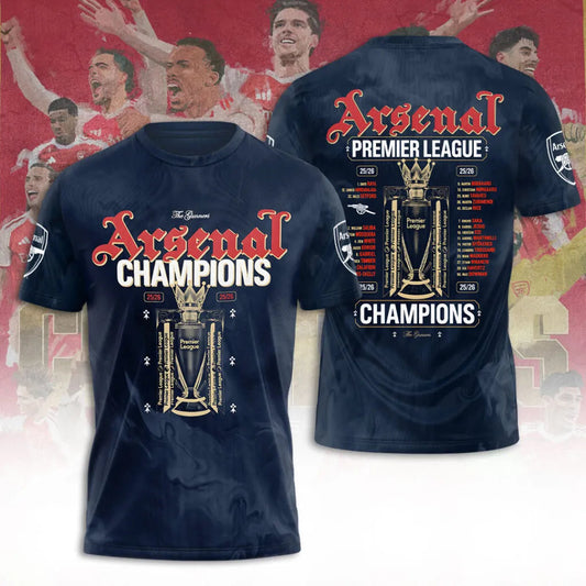 PREMIER LEAGUE CHAMPIONS 2025/26 2026 Edition Tee