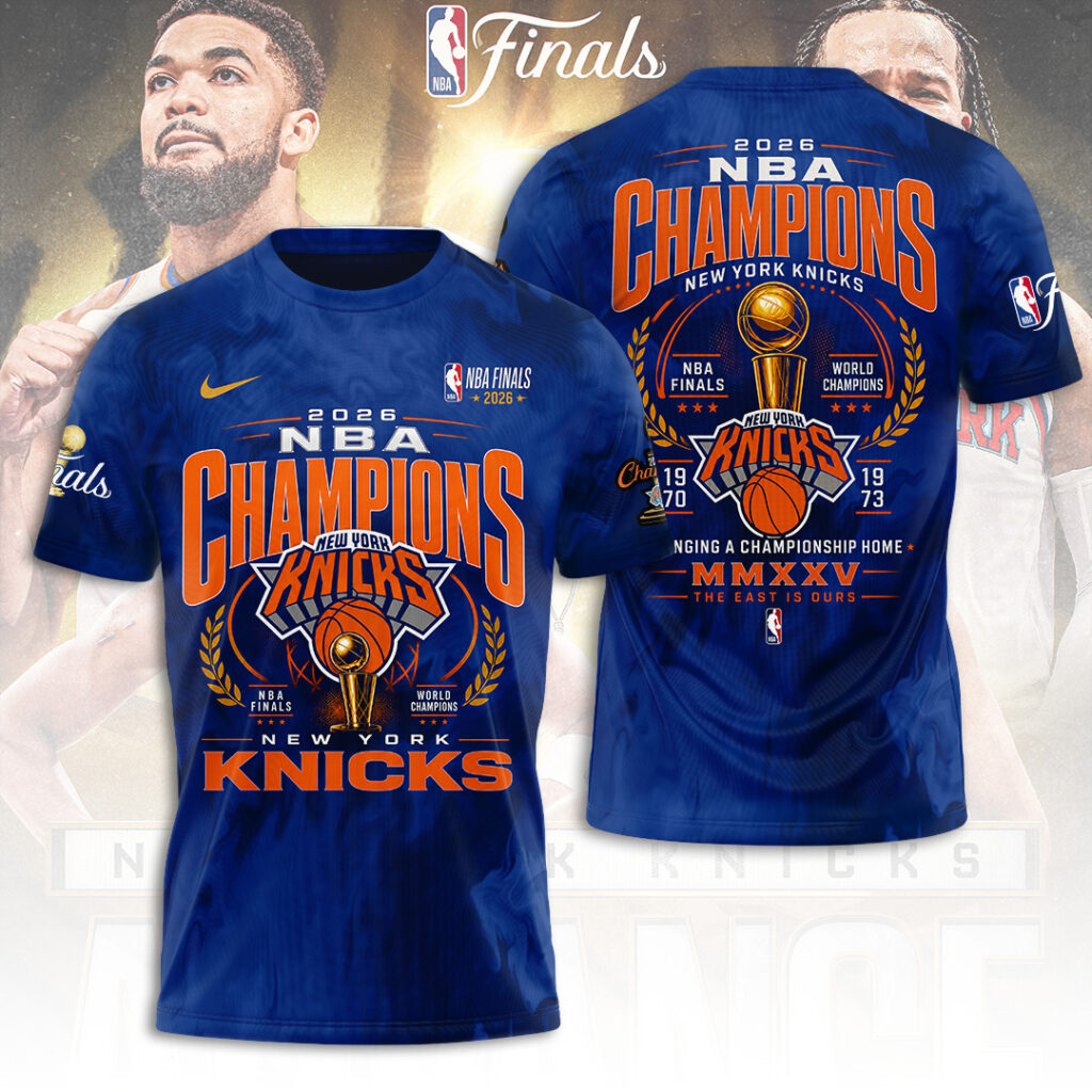 New York Knicks 2026 NBA Finals Champions T-Shirt