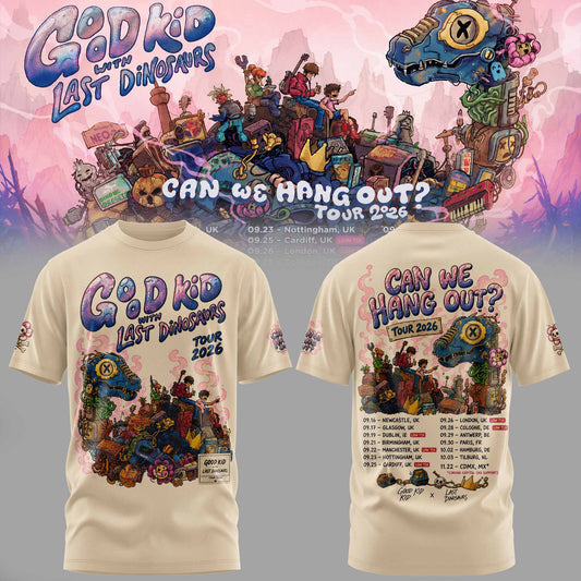 Good Kid × Last Dinosaurs – Can We Hang Out? Tour 2026 Tshirt