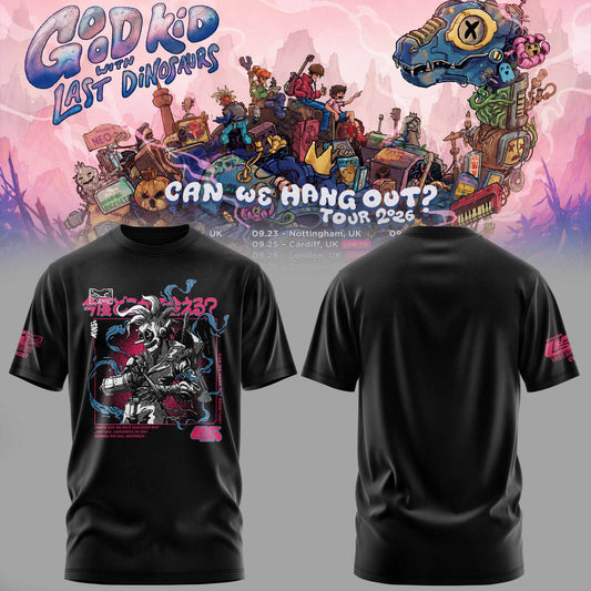 Good Kid × Last Dinosaurs – Can We Hang Out? Tour 2026 Tshirt
