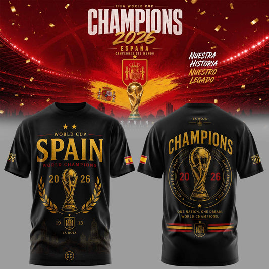 Spain Champions World Cup 2026 Limited Edition Shirt