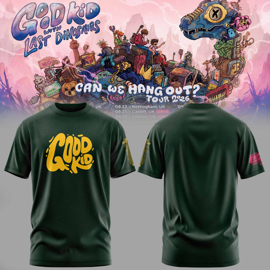 Good Kid × Last Dinosaurs – Can We Hang Out? Tour 2026 Tshirt