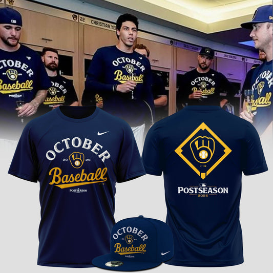 Milwaukee Brewers “ 2025 October ready POSTSEASON