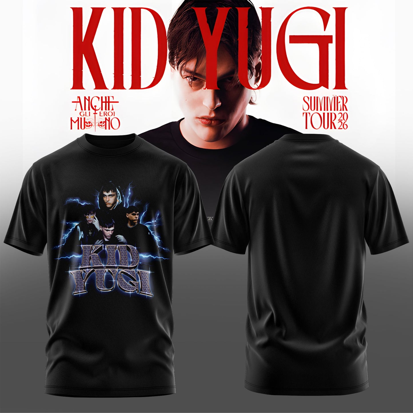 Kid Yugi – Summer Tour 2026 Limted Tshirt