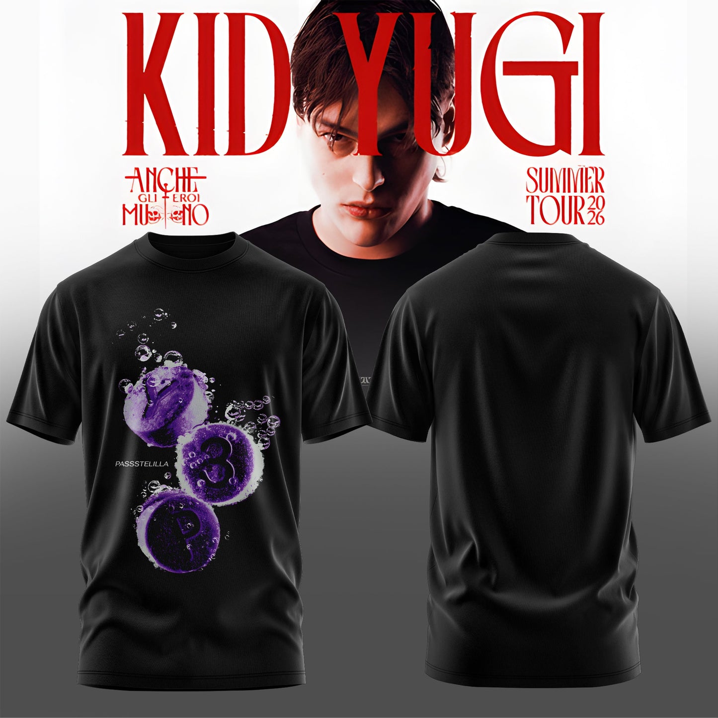 Kid Yugi – Summer Tour 2026 Limted Tshirt