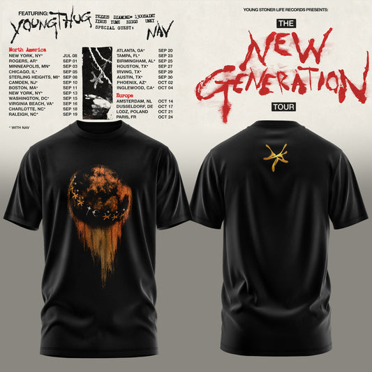 Young Thug – The New Generation World Tour 2026 Limited Tshirt