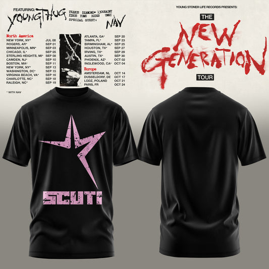 Young Thug – The New Generation World Tour 2026 Limited Tshirt