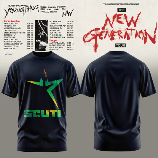 Young Thug – The New Generation World Tour 2026 Limited Tshirt