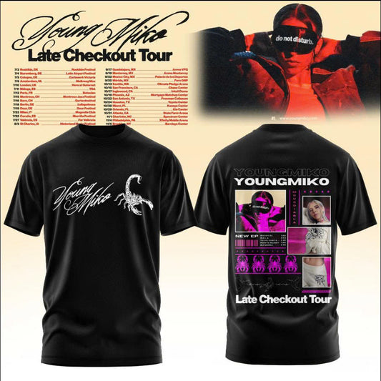 Late Checkout Tour 2026 Edition Tee