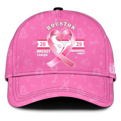 Houston Texans Special Breast Cancer Awareness Month Limited Edition Hoodie 2025