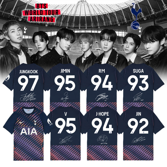 Tottenham Hotspur x BTS World Tour 2026 Signature Home Jersey