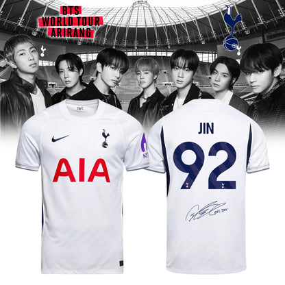 Tottenham Hotspur x BTS World Tour 2026 Signature Home Jersey