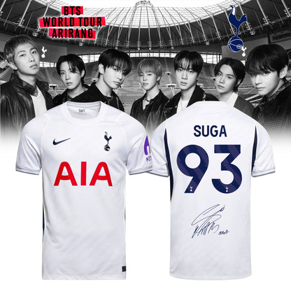 Tottenham Hotspur x BTS World Tour 2026 Signature Home Jersey