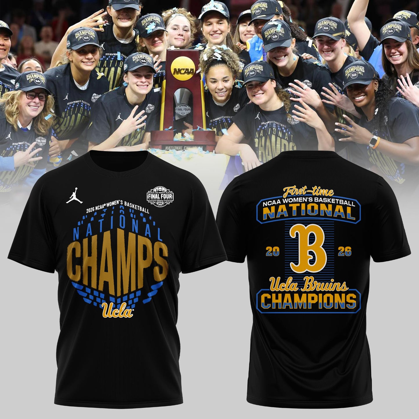 Limited Edition 2026 WBB National Champions ðŸ‘‘ðŸ€ Champions Shirt