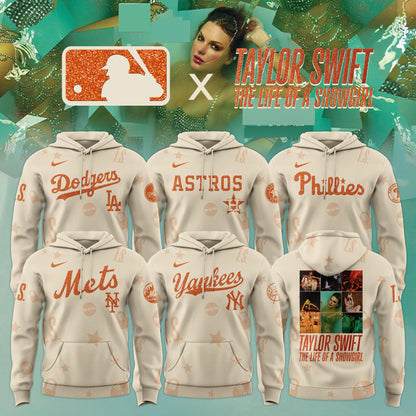 MLB x Taylor Swift The Life of a Showgirl 2025 Limited Editions Jersey Hoodie