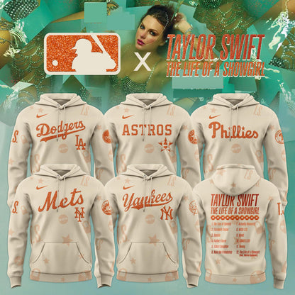 MLB x Taylor Swift The Life of a Showgirl 2025 Limited Editions Jersey Hoodie