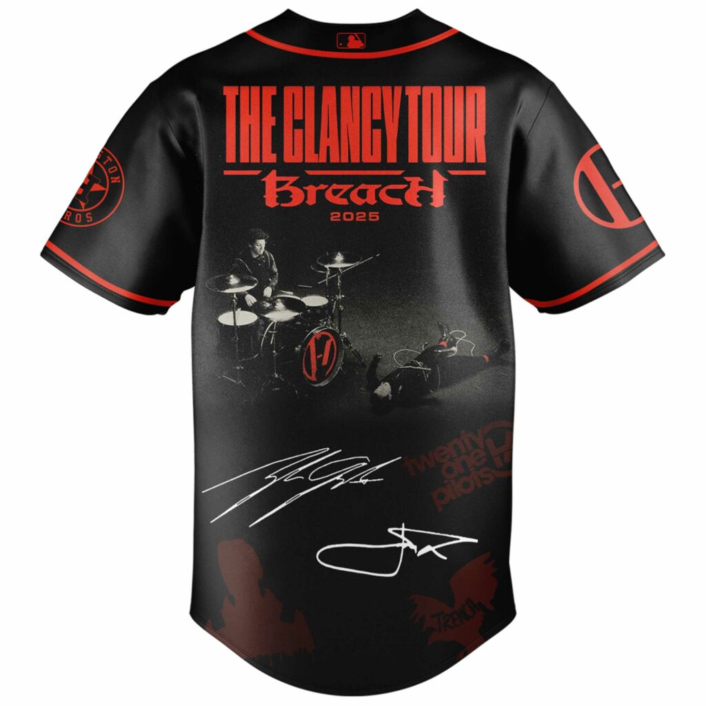 HOU x Twenty One Pilots The Clancy World Tour Jersey