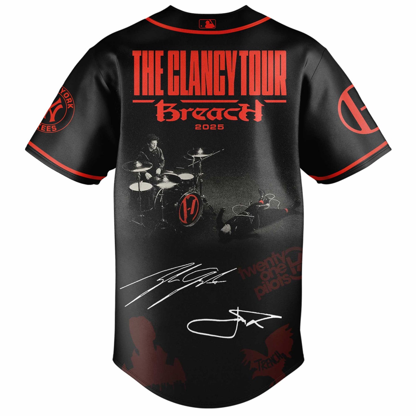 NYY x Twenty One Pilots The Clancy World Tour Jersey