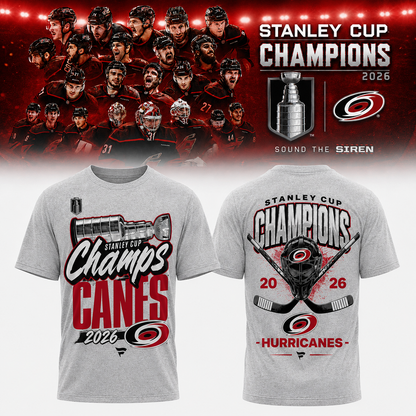 Carolina Hurricanes 2026 Stanley Cup Champions T-Shirt