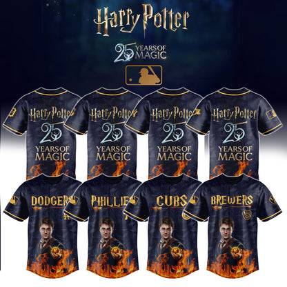 MLB x Harry Potter 25 Years of Magic Baseball Jersey V2