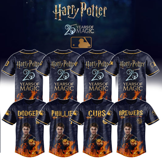 MLB x Harry Potter 25 Years of Magic Baseball Jersey V2