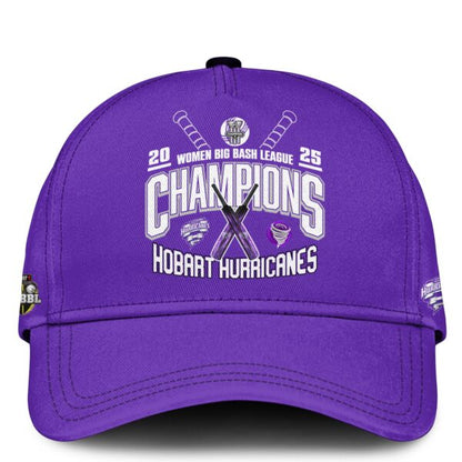 Hobart Hurricanes 2025 WBBL Champions Hoodie Limited Edition