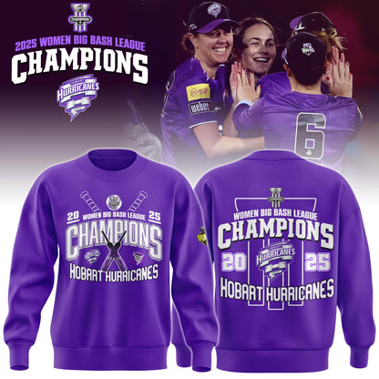 Hobart WBBL Champions 2025/26 T-shirt Limited Edition + Selling Out Fast
