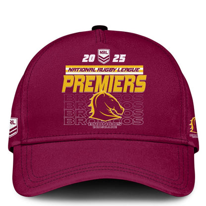 B.Broncos NRL Finals 2025 Champions Signature Combo Shirt