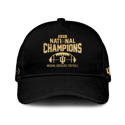 I Hoosiers National Champions 2025/26 Hoodie Gold Limited Edition + Selling Out Fast
