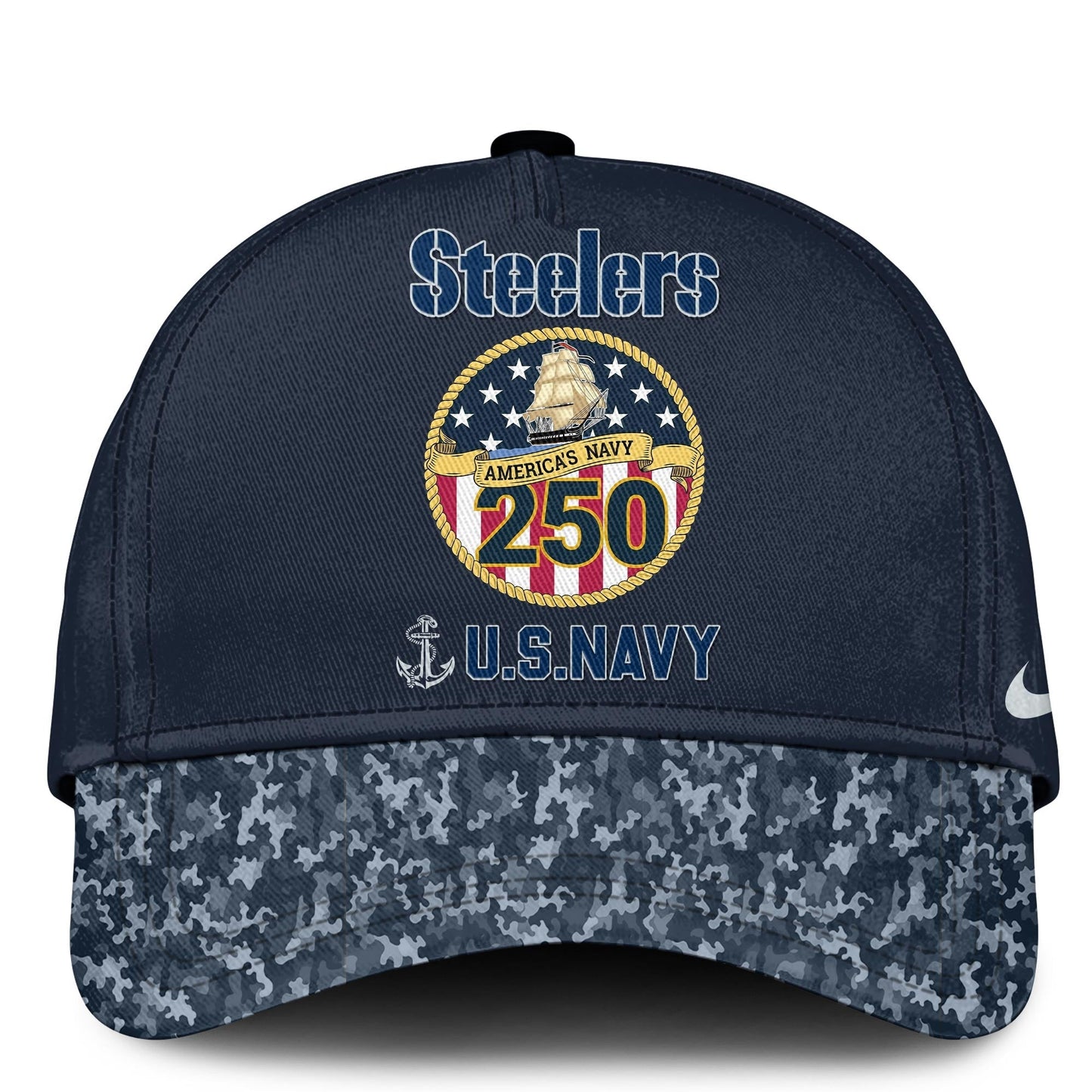 Pittsburgh Steelers Navy 250th Birthday Hoodie Limited Edions