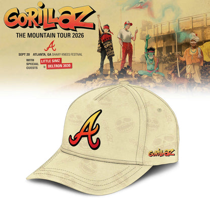 Atlanta Braves x Gorillaz ‘The Mountain Tour 2026’ Limited Edition Jersey