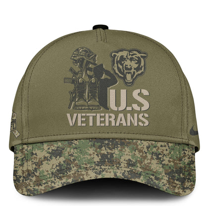 Chicago Bears - Veteran Day 2025 Hoodie Limited Edions