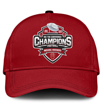 Indiana Hoosiers Football Big Ten Championship Combo Hoodie