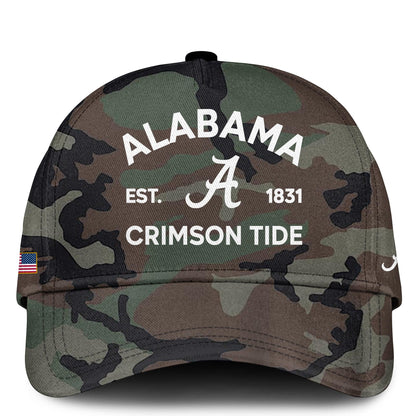 Alabama Crimson Tide Camo Hoodie “ Limited Drop, Going Fast!