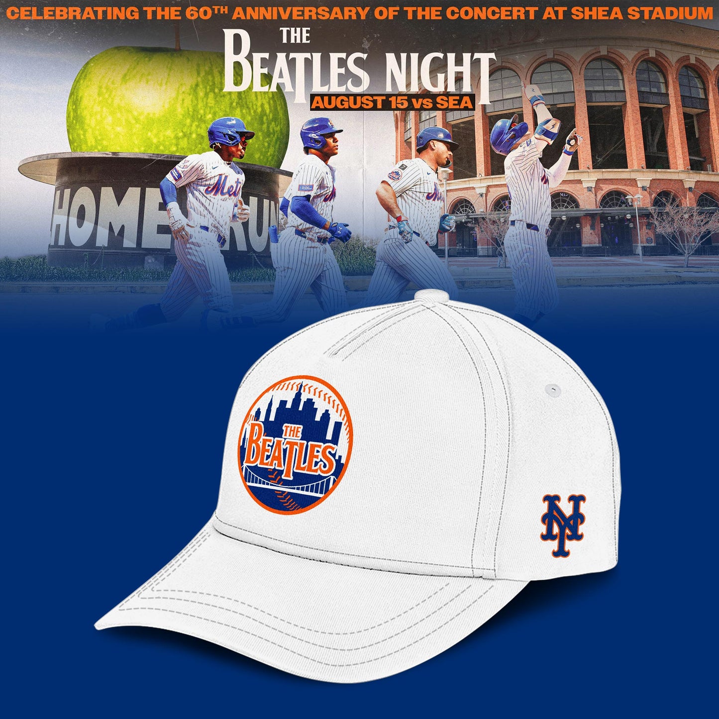 New York Mets The Beatles Night 2025 Limited Edition T-Shirt