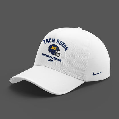 Limited Edition Michigan Fb Zach The Quittin™ Time Tour 2025 Michigan Stadium TShirt