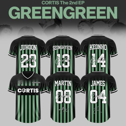 CORTIS: 2ND EP “GREENGREEN” Limited Football Jersey