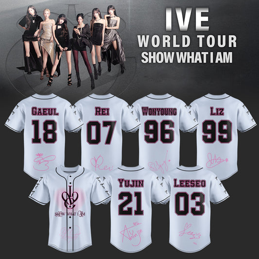 IVE -WORLD TOUR SHOW WHAT I AM� “ Jersey