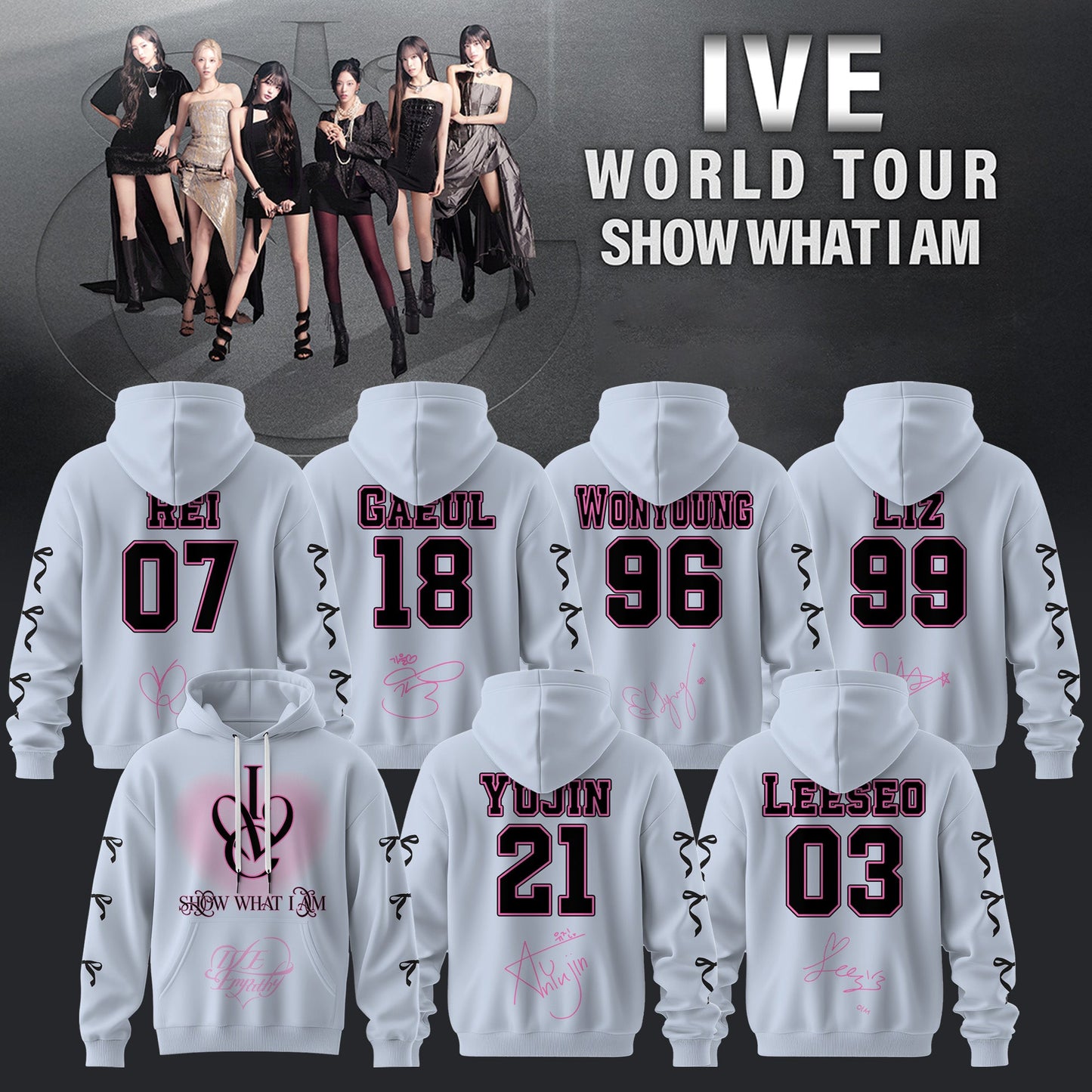 IVE -WORLD TOUR SHOW WHAT I AM� “ Hoodie