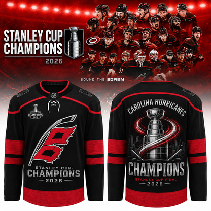 Carolina Hurricanes 2026 Stanley Cup Champions Jersey