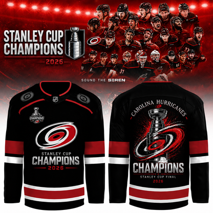 Carolina Hurricanes 2026 Stanley Cup Champions Jersey
