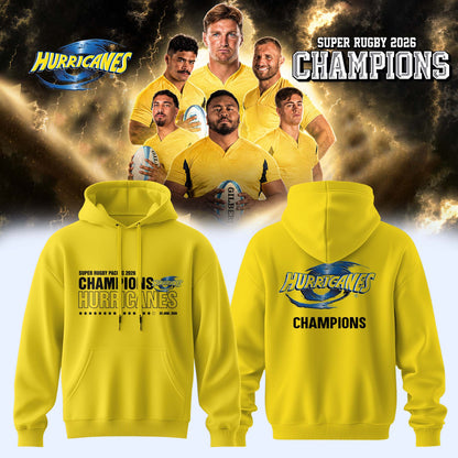 Hurricanes – Super Rugby Pacific 2026 Champions – Limited Edition Hoodie